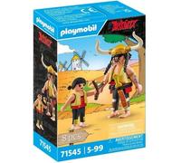 PLAYMOBIL 71545 Soupalognon y Crouton et Pepe, Personnages d'Astérix, Des 5 ans