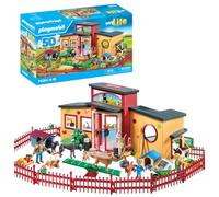 Playmobil Jouet Hôtel pour animaux multicolore pour enfants
