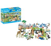 Playmobil – Parc animalier MyLife 71600 – 66 pièces, 6 personnages, 16 animaux – Dès 4 ans