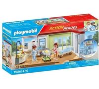 PLAYMOBIL 71616 Chambre de maternité, City Life, L'hôpital, Piece compatible avec l'hôpital moderne (71615), 62 pieces, Des 4 ans