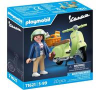 Playmobil – Jouet de construction – Vespa 150 Sprint Veloce 1969 – Vert clair