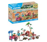 PLAYMOBIL 71625 Terriers de wombats, Wiltopia, 47 pièces, Dès 4 ans