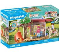 PLAYMOBIL 71638 Espace détente cavalieres, Horses of Waterfall, 63 pieces, Des 4 ans