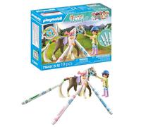 PLAYMOBIL Horses of Waterfall 71640 Paard met manen + accessoires, inclusief een