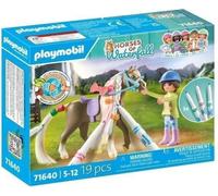 PLAYMOBIL 71640 Cavaliere avec criniere de cheval a colorier, Horses of Waterfall, 19 pieces Des 5 ans