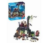 Playmobil 71651 Ruine hantée - Pirates Promo Pack - Comprenant Une ruine de château, Trois Figurines et de Nombreux Accessoires effrayants - Dès 4 Ans
