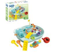 Playmobil 71654 Junior Aqua : Parcours Aquatique avec Jeux d'eau et Effets d'apprentissage - Comprenant Plusieurs Poissons - Jouet fabriqué à partir de matière d'origine végétale - Dès 12 Mois