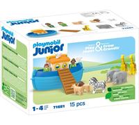 PLAYMOBIL 71681 Arche de Noé transportable - Junior - bateau flottant inclus - dès 1 an