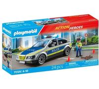 PLAYMOBIL 71729 Voiture police avec sirene et gyrophare, Action Heroes, Les policiers, 24 pieces, Des 4 ans