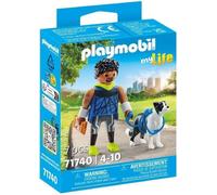 PLAYMOBIL 71740 Homme sportif avec Border Collie, My Life, 7 pieces, Des 4 ans