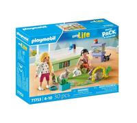 PLAYMOBIL | My Life | Famille avec Lapins | Figurines d’Animaux | Jouet pour Enfants à partir de 4 Ans | 71753