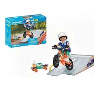 PLAYMOBIL 71798 Snowboarder avec rampe de glisse