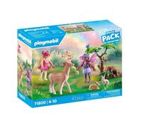 Playmobil | Fairies | Fées avec Animaux de la forêt | Jouet féerique | Jouet pour Enfants à partir de 4 Ans | 71800