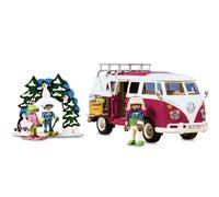 PLAYMOBIL 71814, Volkswagen T1 Camping Bus Netto Édition d'hiver II, 2024, 79 pièces, 5-99 ans