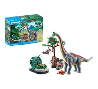 PLAYMOBIL 71819 Brachiosaure, explorateurs, aéroglisseur