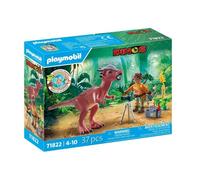 PLAYMOBIL 71822 Stygimoloch, chercheur et accessoires, Dinos, 37 pièces, Dès 4 ans