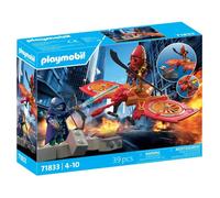 Playmobil | Heroes | Drone des héros Contre Le méchant Ninja | Jouet à partir de 5 Ans | Cadeau pour Enfants | avec Drone & Figurines pour des Jeux de rôle Riches en Aventures | 71833