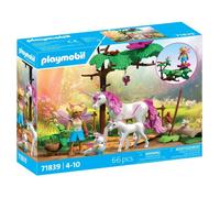 PLAYMOBIL 71839 Ecurie licorne magique, les fées, 66 pièces, dès 4 ans