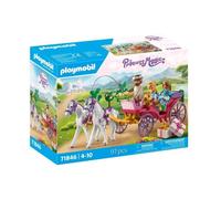 Playmobil | Princess Magic | Promenade en Carrosse Royal avec la Princesse et Le Prince | Jouet Princesse | Jouet Conte de fées pour Enfants à partir de 4 Ans | 71846