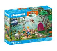 Playmobil Jouet Animals & Friends – Fête d'anniversaire amusante – Développe la créativité – 71855