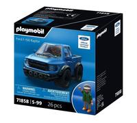 Playmobil 71858 Ford F-150 Raptor, Playmobil voiture Icon Cars, Classic Cars, 25 pièces, Kidulte, Dès 14 ans