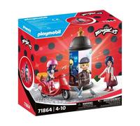 PLAYMOBIL 71864 Miraculous: Marinette a scooter & Kagami