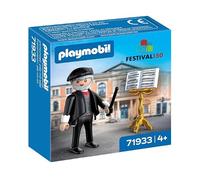 PLAYMOBIL 71933 : figurine spéciale Richard Wagner avec partition Walcure et baguette conductrice pour les amateurs de musique et les collectionneurs, Bayreuth