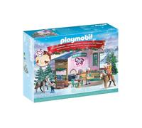 Playmobil 71952 Calendrier de l'avent pâtisserie de Noël, Les calendriers de l'avent, Horses of Waterfall, 81 pièces, Dès 4 ans