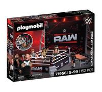 PLAYMOBIL 71956 WWE Coffret collector : Le ring, Légende du catch à collectionner, 152 pièces, dès 5 ans