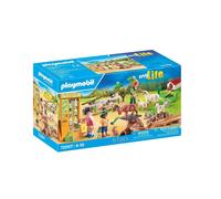 PLAYMOBIL 72007 Découverte des animaux à la ferme, My Life Le Zoo, 63 pièces, Dès 4 ans