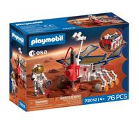 Playmobil Espace Rover d'exploration martienne de l'ESA, Rover Mobile Astronaute avec foreuse et Panneaux solaires, Jeu Spatial de Haute qualité pour Enfants à partir de 4 Ans, 72012