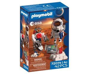PLAYMOBIL 72014 Astronaute de l'ESA avec robot, L'espace, 42 pièces, dès 4 ans