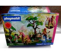 Playmobil Set de jeu Sortie féerique 72067 – 2 fées, licornes, grotte – Dès 4 ans
