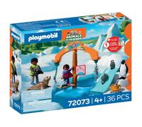 Playmobil Jouet Zoo À la découverte de la banquise 72073 – Pingouins & phoques – Dès 4 ans