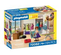 Playmobil MyLife Créatrice de Mode, Atelier de Couture avec Machine à Coudre et 6 Tenues, Stimule la créativité, Jouet pour Enfants à partir de 4 Ans, 72082