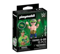 Playmobil | WWE® | WWE® John Cena | Figurine Superstar avec Ceinture de Championnat, Accessoires et Socle | pour Les Fans à partir de 5 Ans | 72093