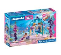 Playmobil - Jeu Mariage sous-marin 72104 - Tonnelle sirène lanternes lumineuses - Dès 4 ans