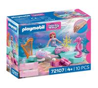 PLAYMOBIL 72107 Sirène, cadeaux & animaux marins, les sirènes, 10 pièces, Dès 4 ans