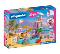 Playmobil Parc aquatique Aventures d’été avec Barbie – Grand parc remplissable d’eau réelle – 72120