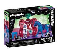 PLAYMOBIL 72146 Monster High Abbey casiers et cheval, dès 4 ans