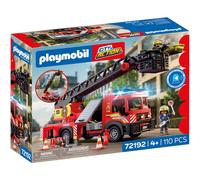 Playmobil 72192 - Camion De Pompiers Avec Grande Échelle Multicolore TU