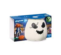 Playmobil 72358 Pumpkin Head Personnage Halloween Set avec tête citrouille et accessoires figurine D1guisement Orange Cr1me
