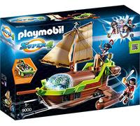 Playmobil Super 4 Bateau pirate Caméléon avec Ruby