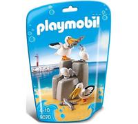 PLAYMOBIL 9070 - Family Fun - Famille de pélicans - l'Aquarium