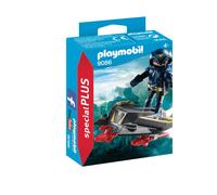 Playmobil 9086 - Chevalier Du Ciel Avec Planeur