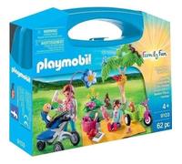PLAYMOBIL 9103 Valisette Pique-Nique en Famille, Contient 3 personnages et de nombreux accessoires