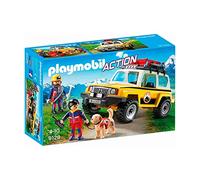 Playmobil Action Secouristes des montagnes avec véhicule 9128