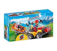 PLAYMOBIL 9130 Action - Secouriste des montagnes avec quad