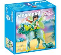 Playmobil Fairies 9137 Fée avec cheval multicolore