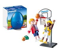 Playmobil Joueurs de Basket-ball avec panier